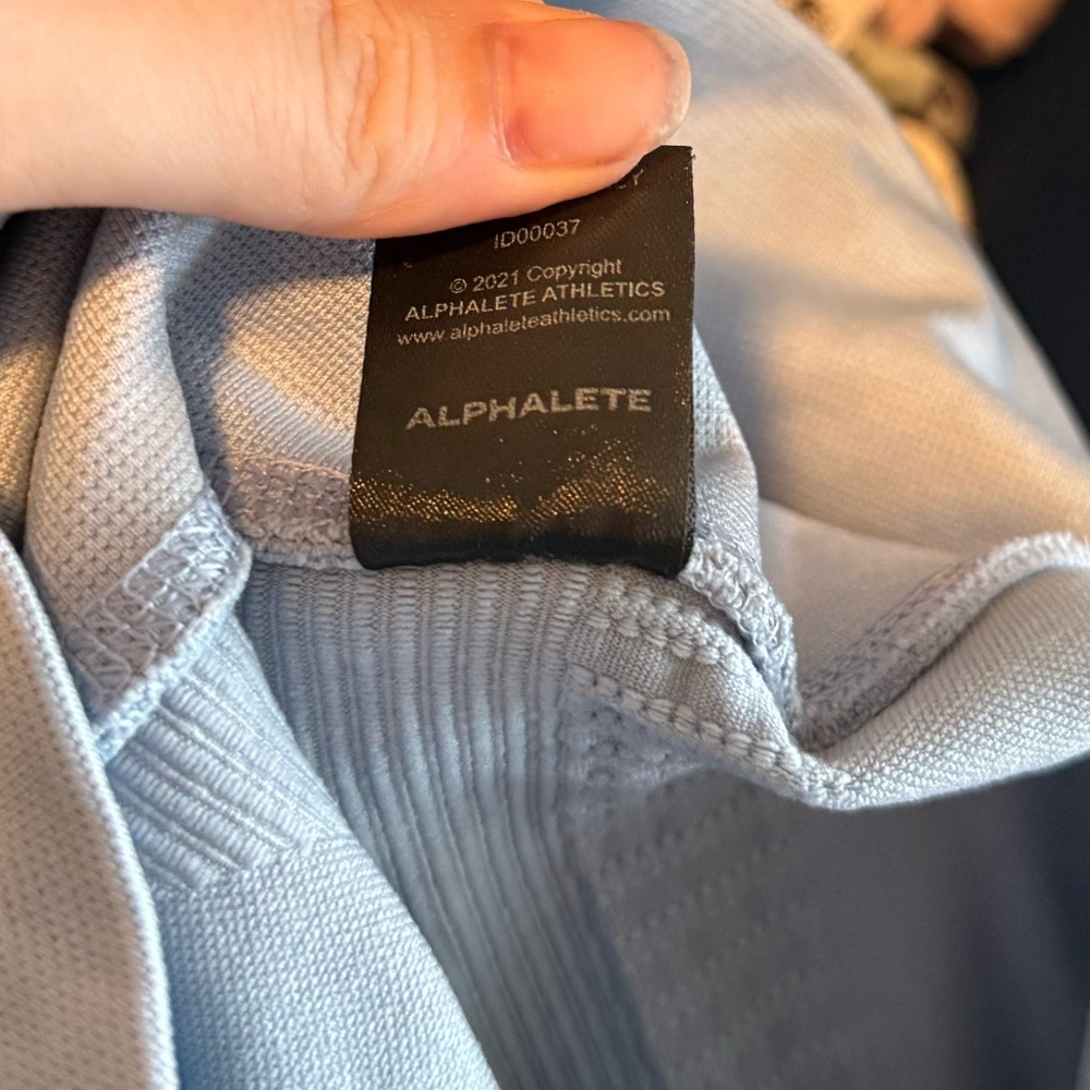 Alphalete Light Blue Activewear - Picture 3 of 7